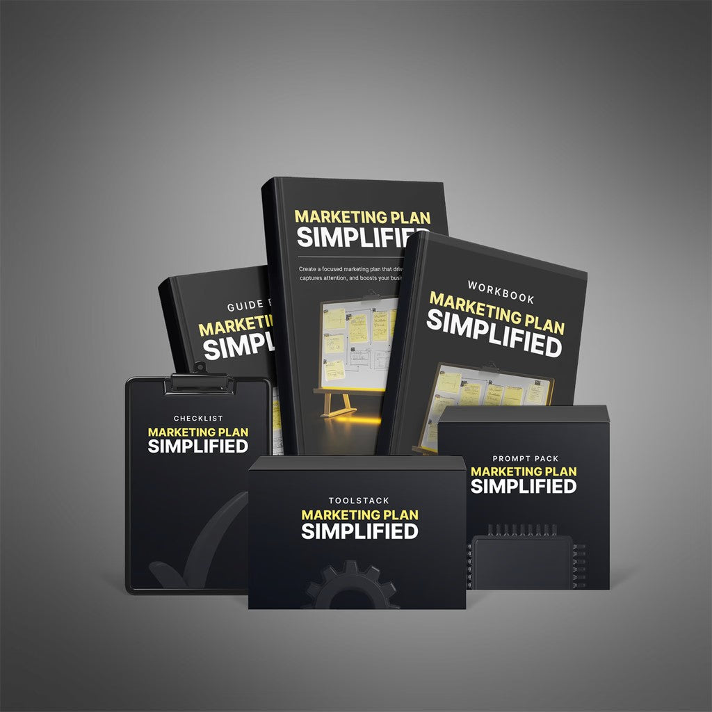 Marketing Plan Simplified - Bundle