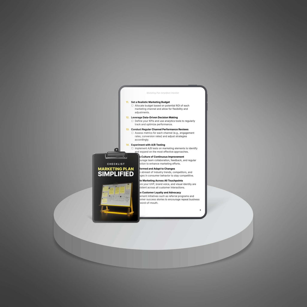 Marketing Plan Simplified - Bundle