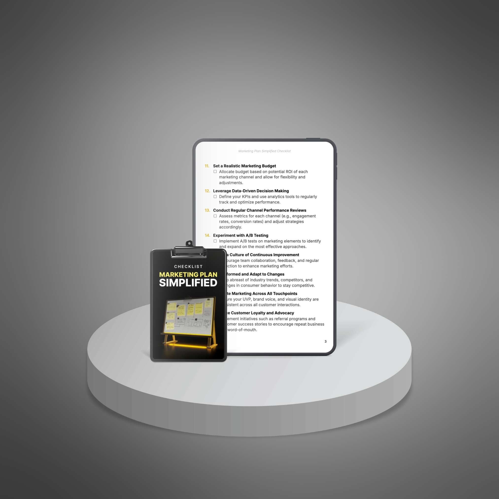 Marketing Plan Simplified - Bundle