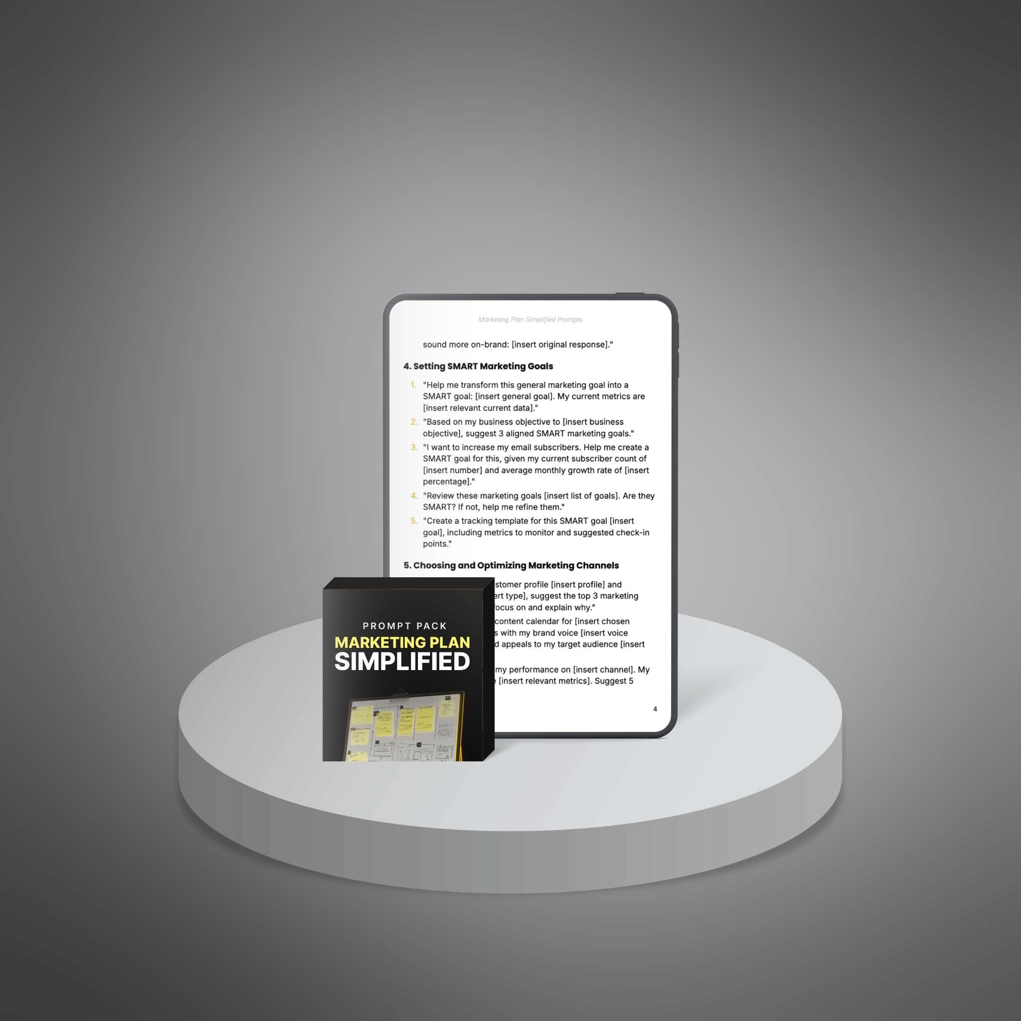Marketing Plan Simplified - Bundle